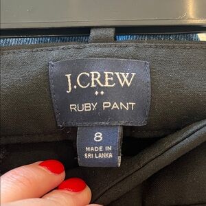 J.Crew Ruby Pant in Classic Black